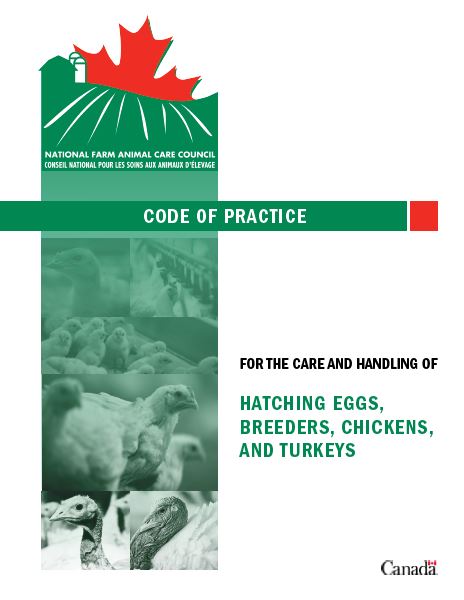 NFACC Code Of Practice Broilers