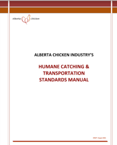 Alberta's Humane Catching & Transportation Standards Manual (August, 2021)