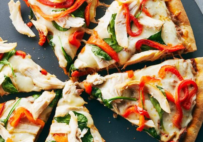 09 Spicy Chicken Harissa Pizza